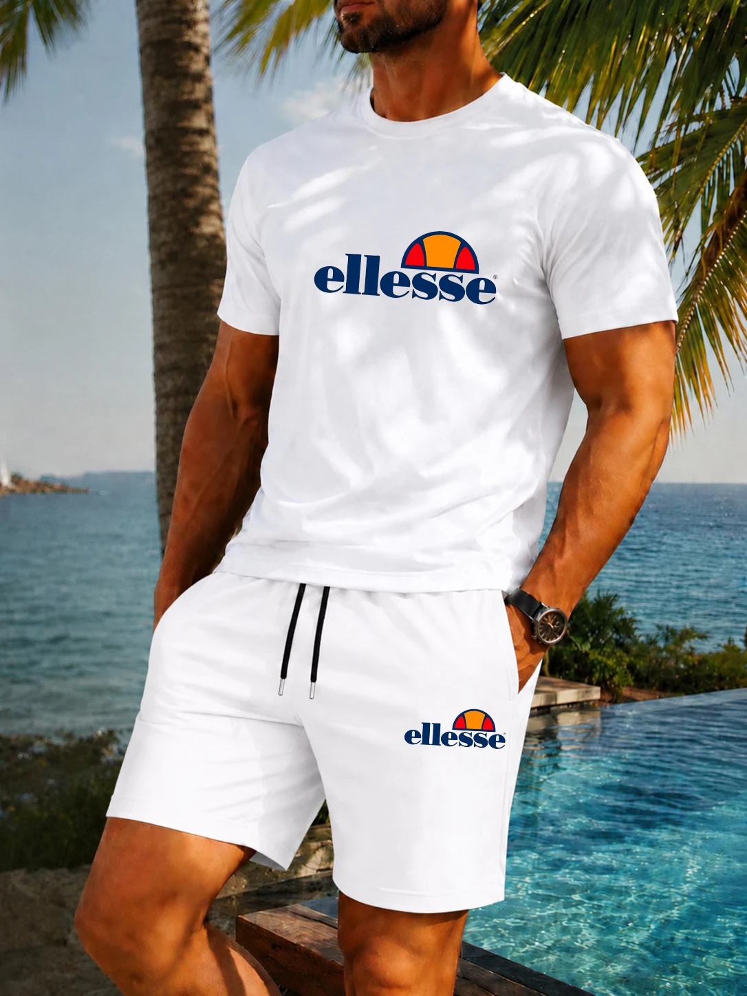 Mens Fashion Modern - Novo Conjunto de Verão Casual e