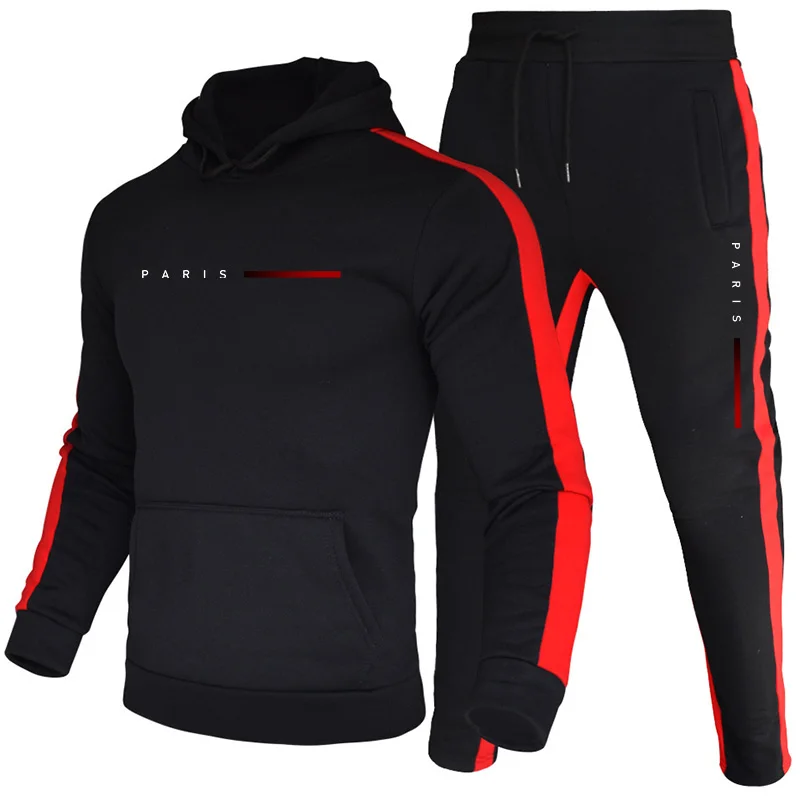 Men'S Fashion Color - Conjunto de Moletom Masculino Paris Fashion: