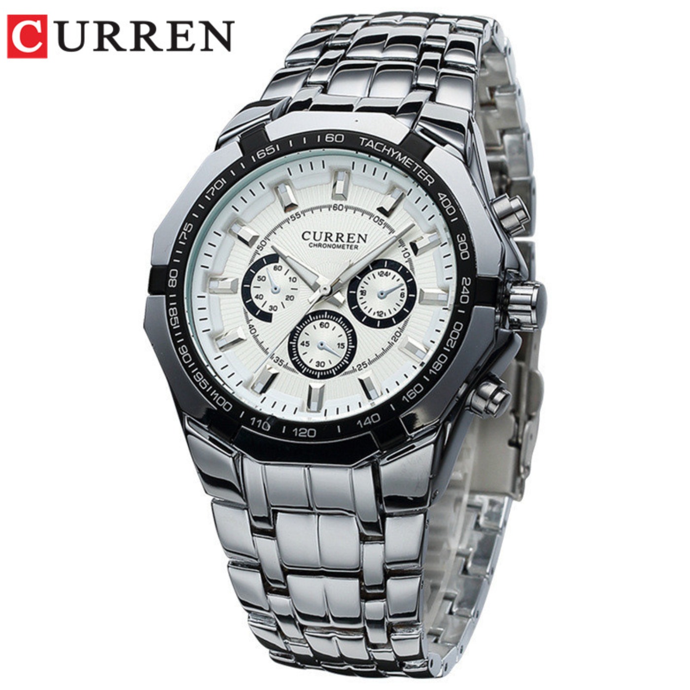 Mens Fashion Blog - Relógio Masculino de Luxo CURREN, Marca