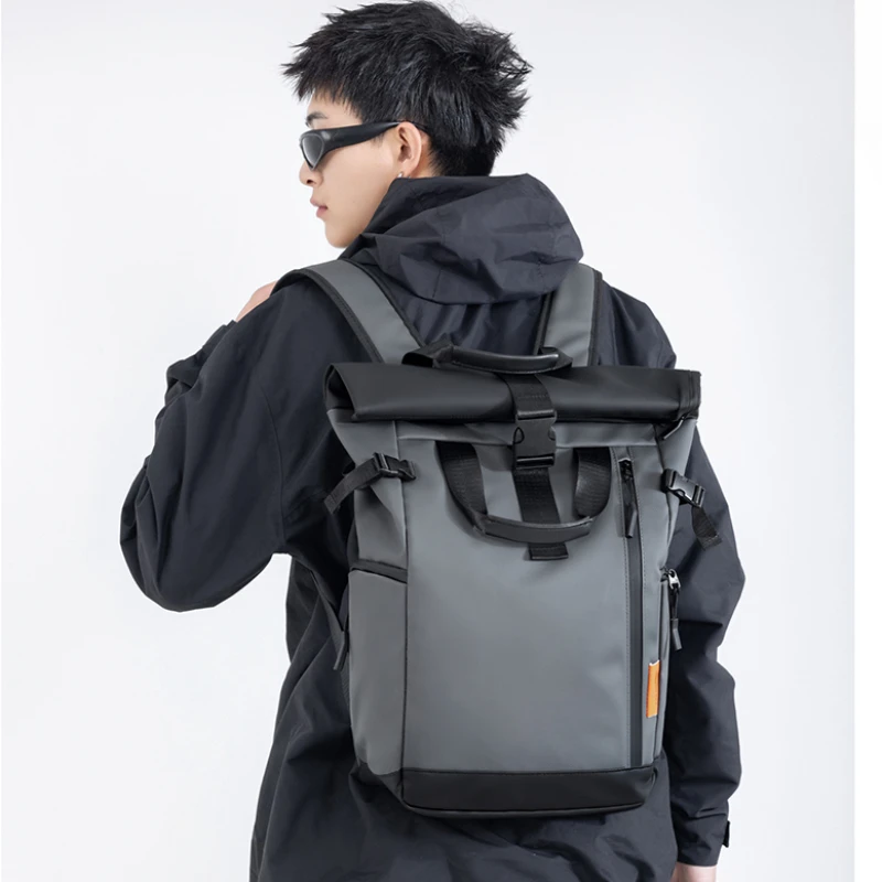 Mens Fashion Blog - Mochila Unissex Moderna Minimalista de Grande