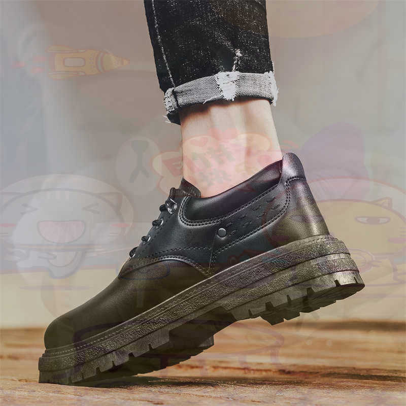 Men'S Fashion Over The Years - Escuro natural couro moda formadores tênis