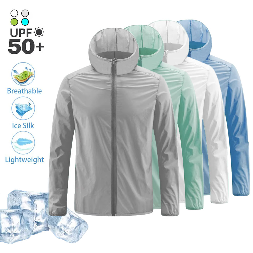 Corduroy Jacket Men - Roupas de proteção solar masculinas de