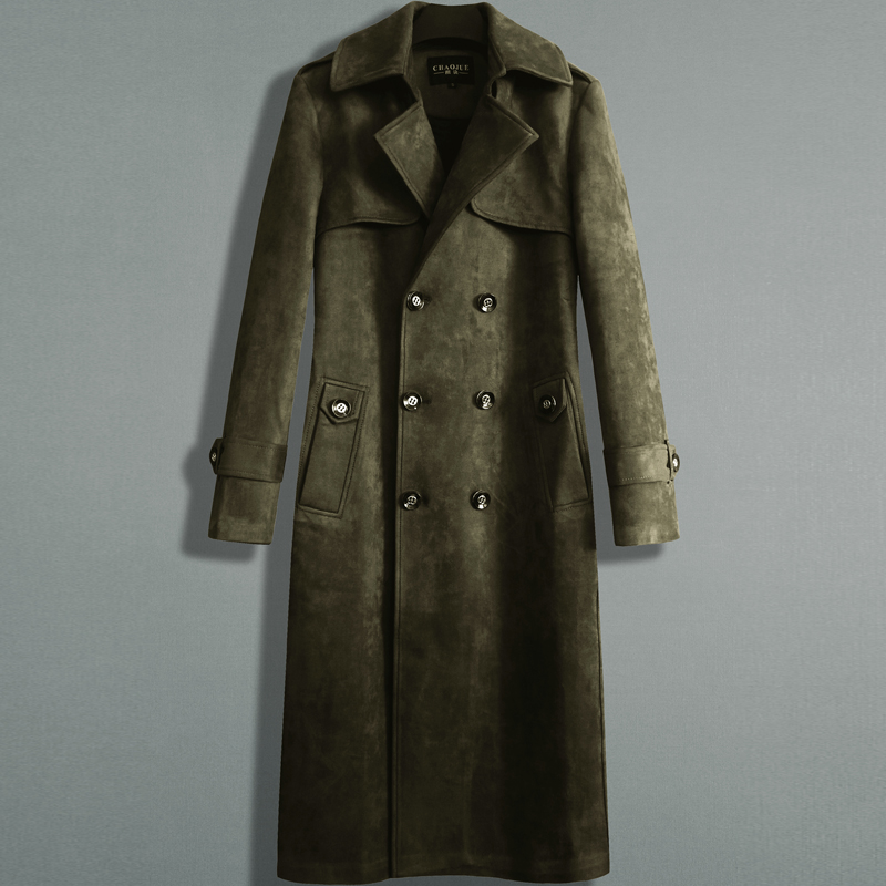 Corduroy Jacket Men - Negócios masculinos blusão jaquetas longas retro