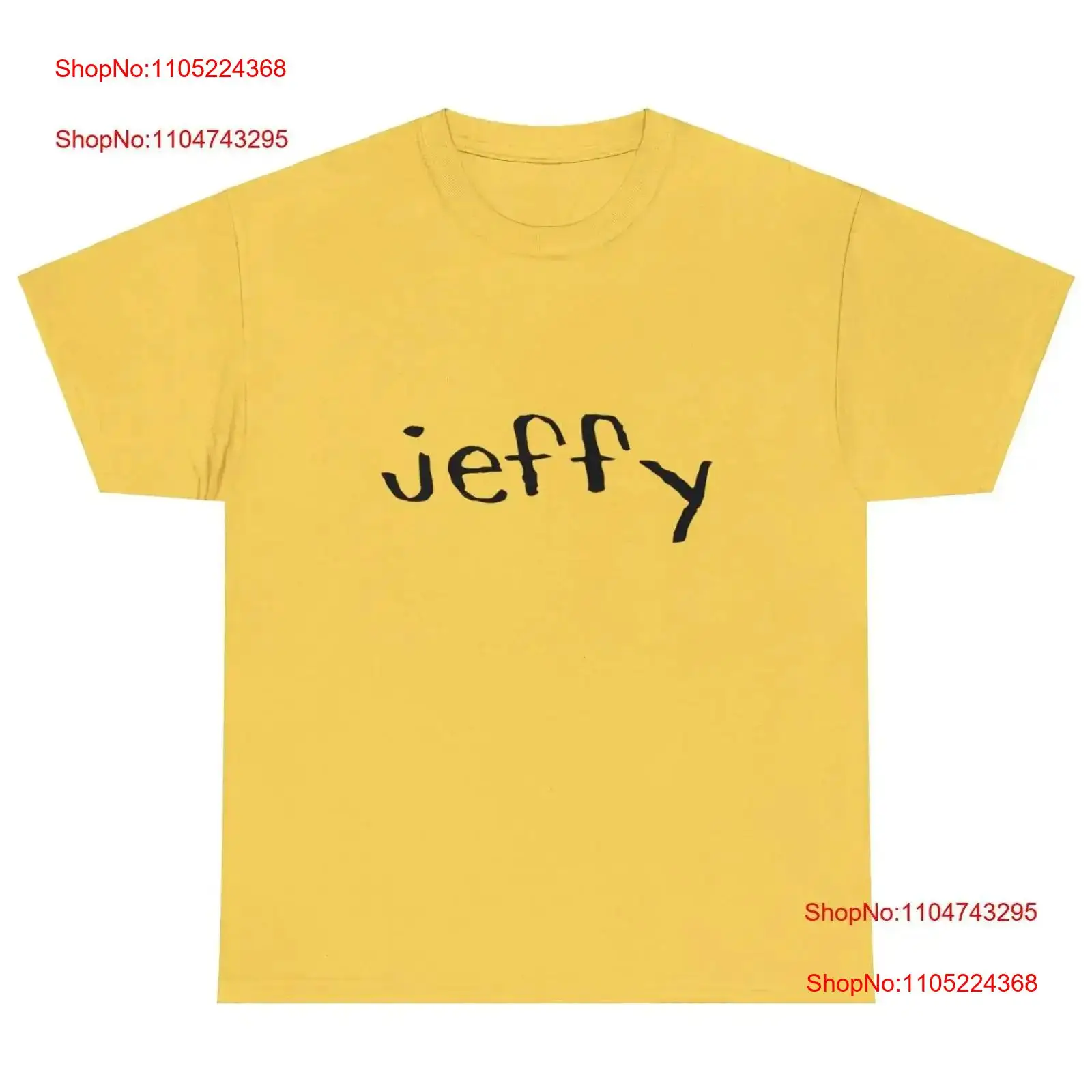 Men'S Fashion Youtube - Jeffy inspirado t camisa superior com