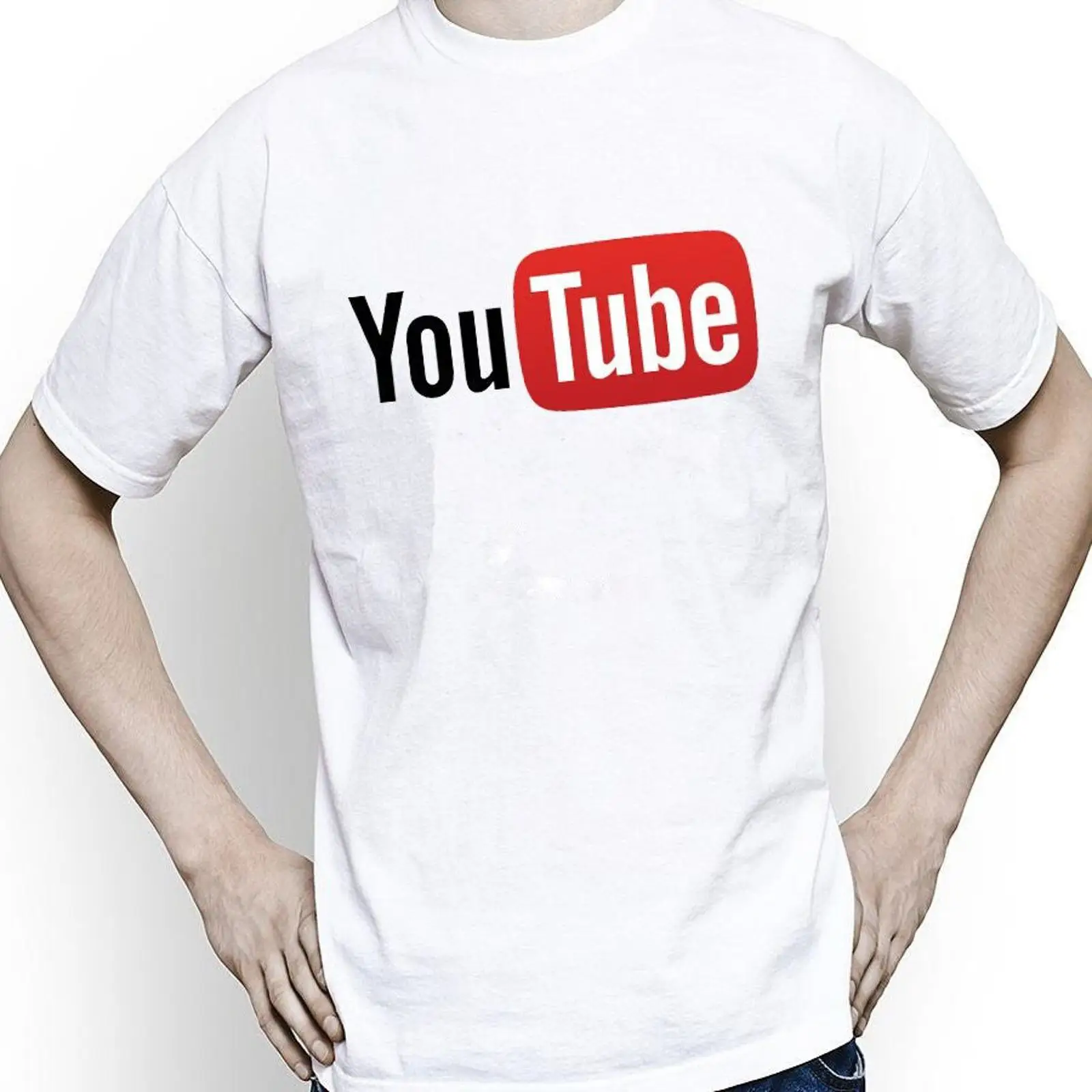 Men'S Fashion Youtube - Camiseta Vintage de Vídeos do Canal