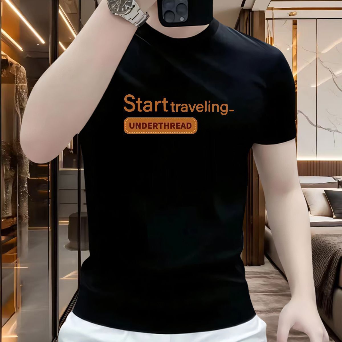Men'S Fashion Essentials 2025 - Novo 2025 verão masculino manga curta
