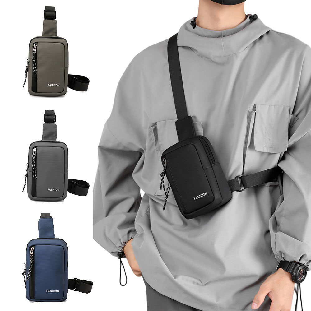 Mens Fashion Blog - Homens oxford sacos de peito casual