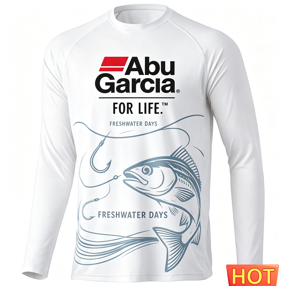 Men'S Fashion For Summer 2026 - Camiseta Masculina de Pesca de Manga