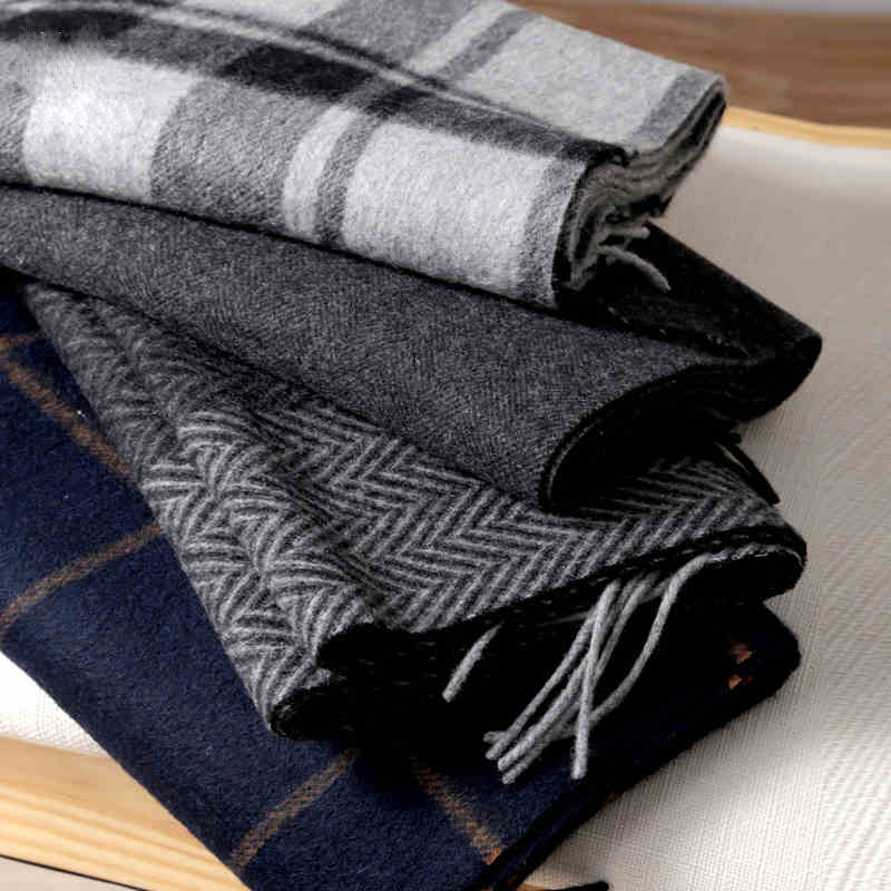 Men Scarf Wool - Pashmina cachecol masculino tira de inverno