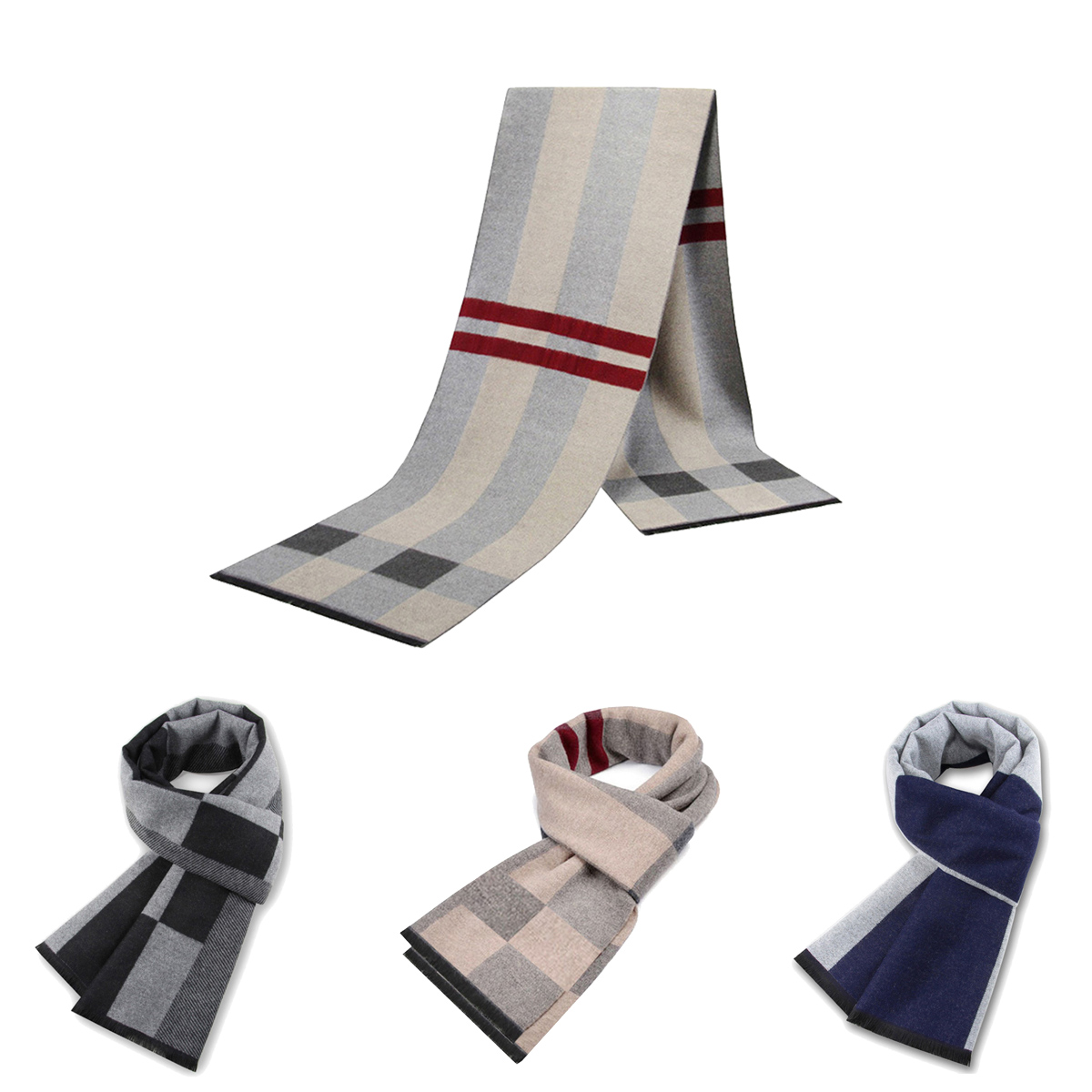 Men Scarf Wool - Lenço masculino para homem inverno cópia