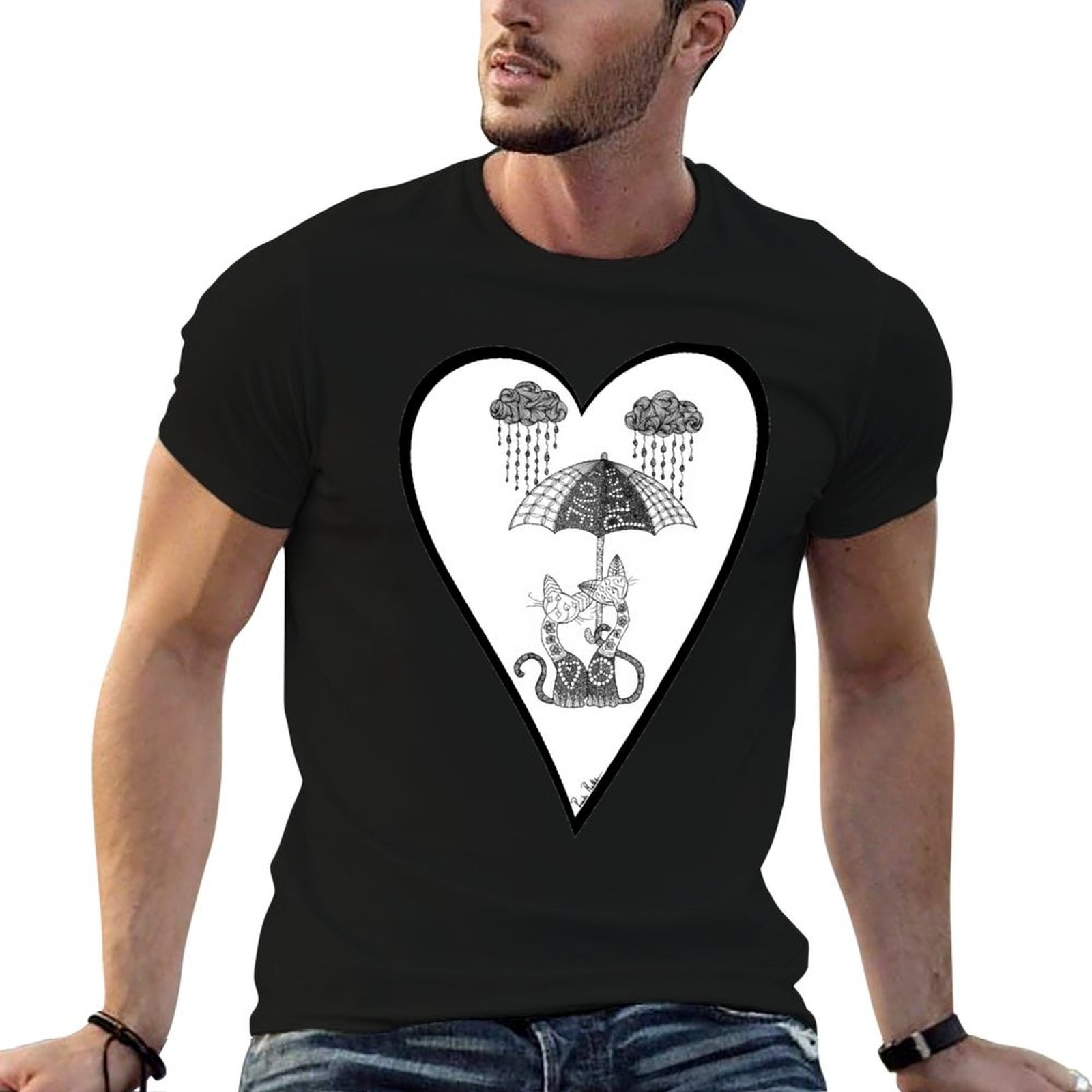 Camiseta Seattle Kitties under - Men'S Fashion Umbrella avaliação e preço