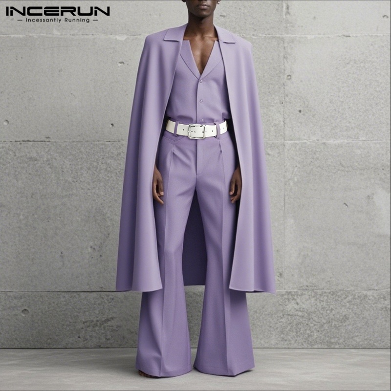 Conjunto Masculino INCERUN: Bl - Men'S Fashion Color avaliação e preço
