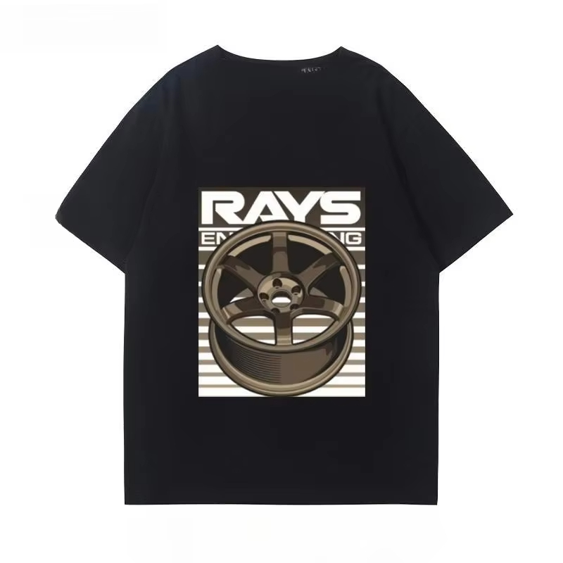 Camiseta de manga curta de alg - Men'S Fashion Hub avaliação e preço