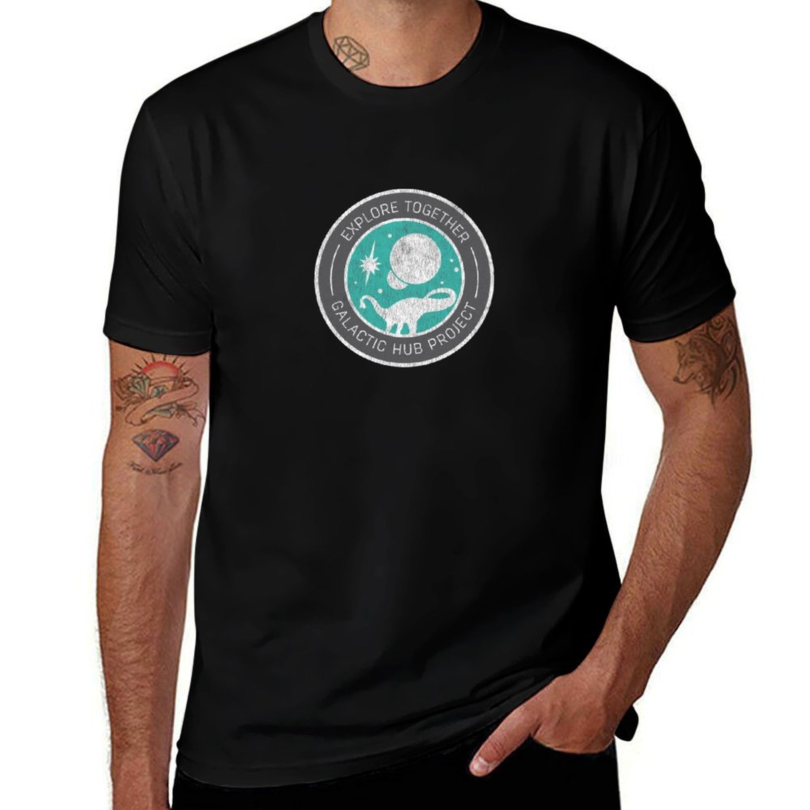 No Man's Sky Galactic Hub - Ca - Men'S Fashion Hub avaliação e preço