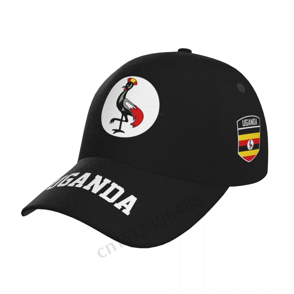 2025 Uganda Flag 3D Chapéus de - Men Fashion Uganda avaliação e preço