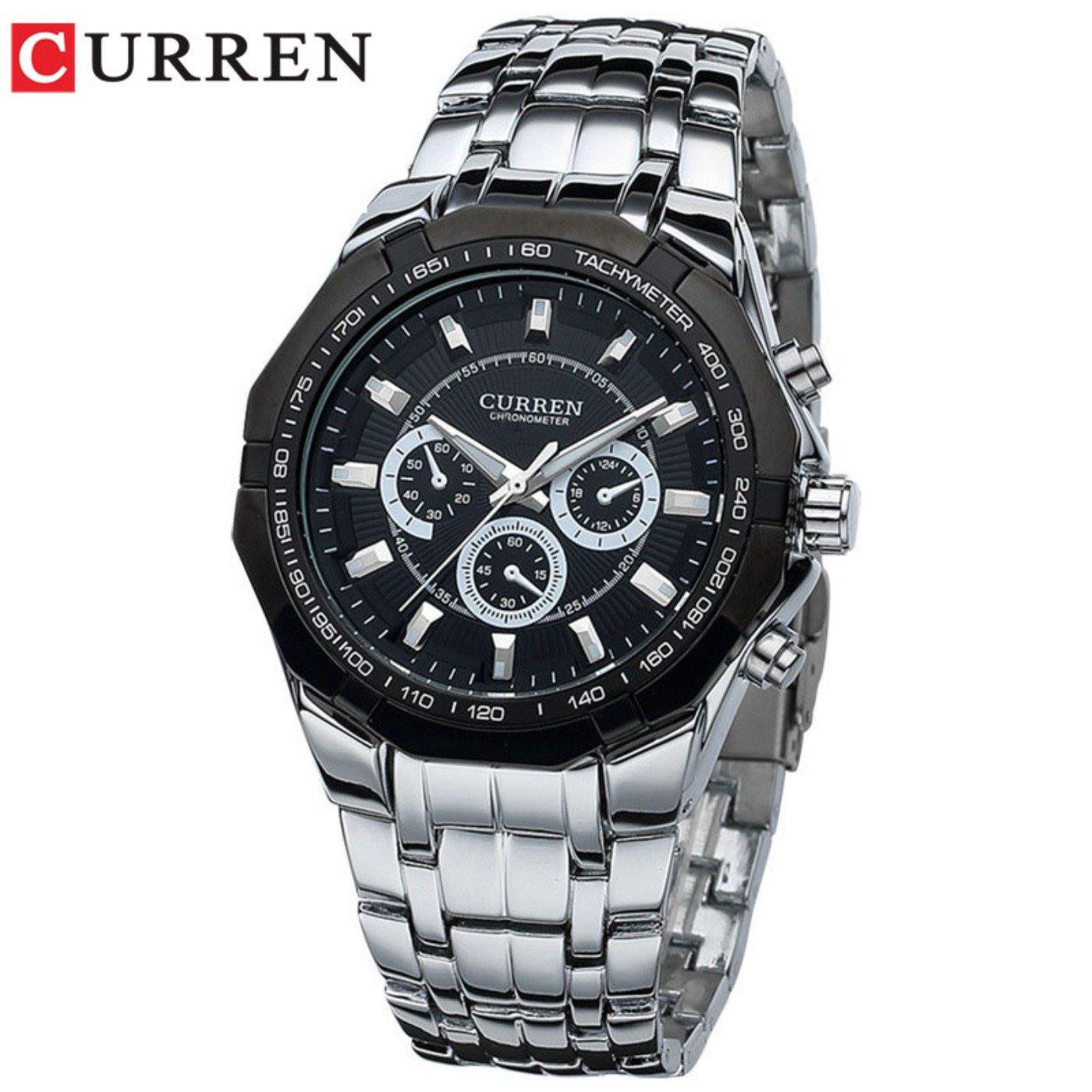 Relógio Masculino de Luxo CURR - Mens Fashion Blog avaliação e preço