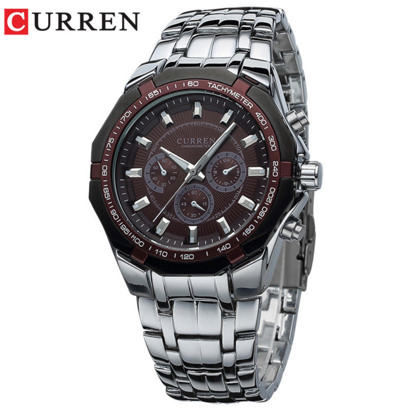 Relógio Masculino de Luxo CURR - Mens Fashion Blog avaliação e preço