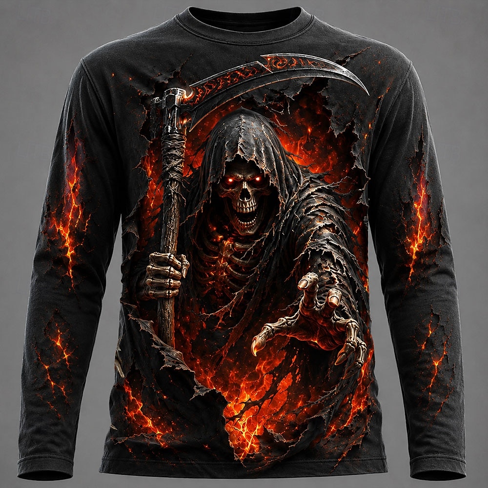 Camiseta Masculina de Manga Lo - Men'S Fashion For Summer 2026 avaliação e preço