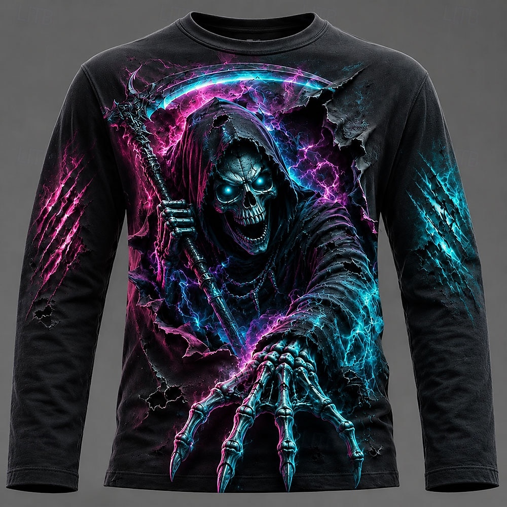 Camiseta Masculina de Manga Lo - Men'S Fashion For Summer 2026 avaliação e preço