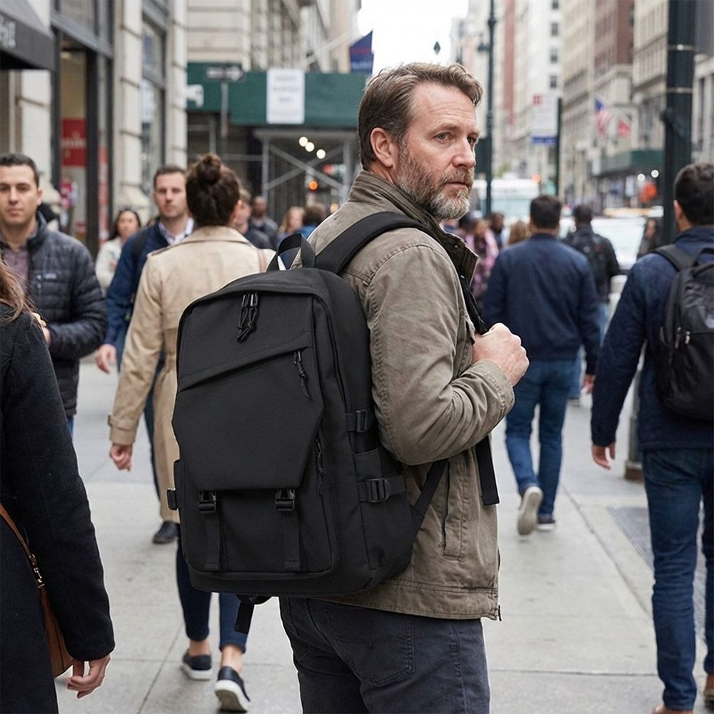 Mochila Masculina de Negócios  - Mens Fashion Blog avaliação e preço