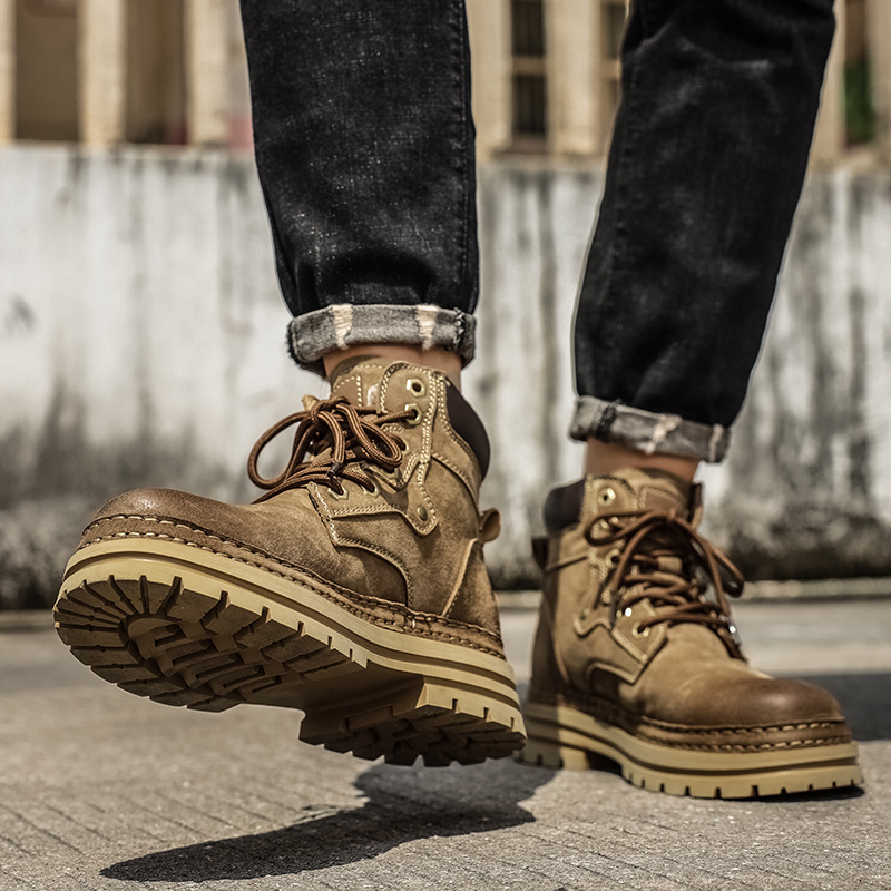 Botas de Plataforma Masculinas - Men'S Fashion Footwear avaliação e preço