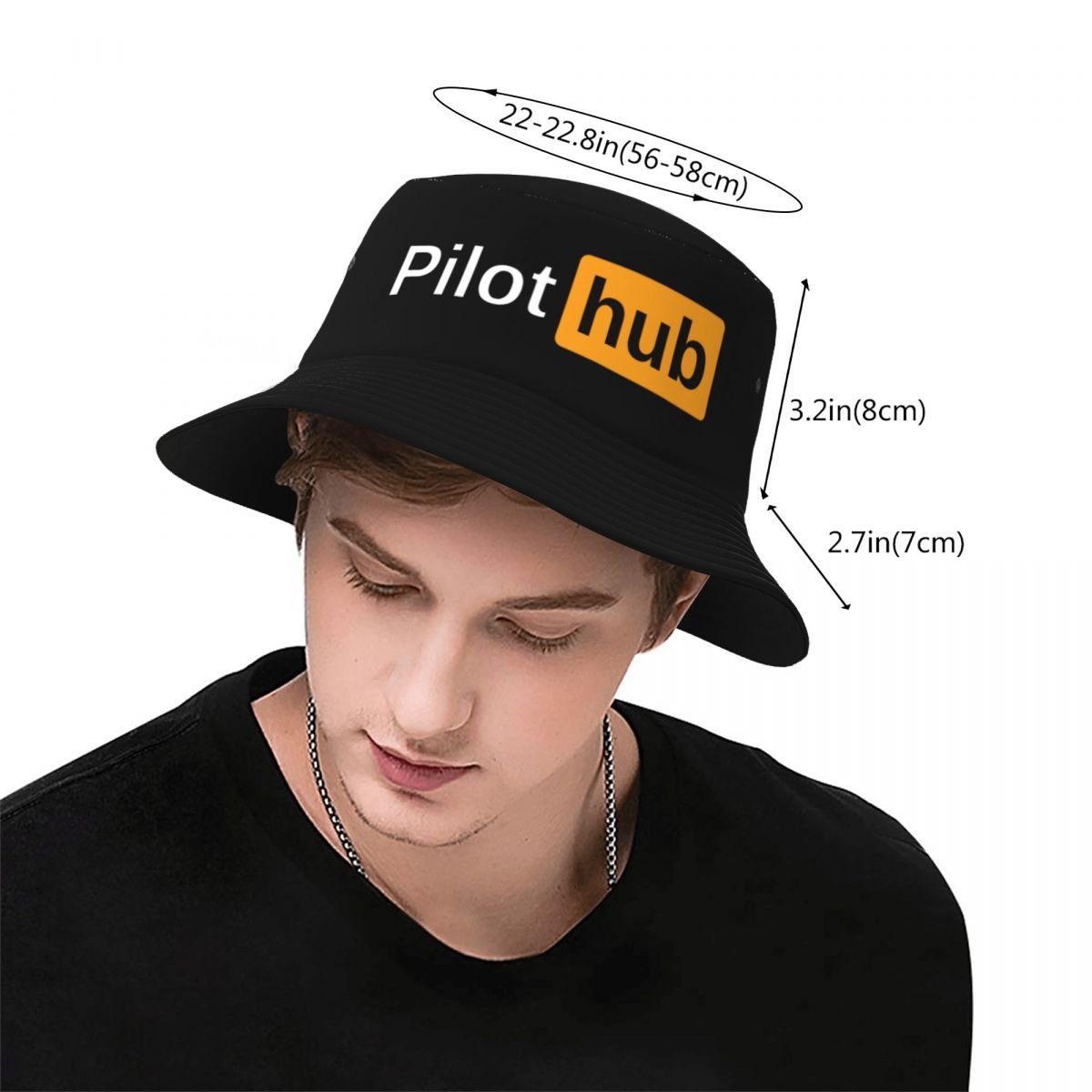 Chapéu de balde de cubo piloto - Men'S Fashion Hub avaliação e preço
