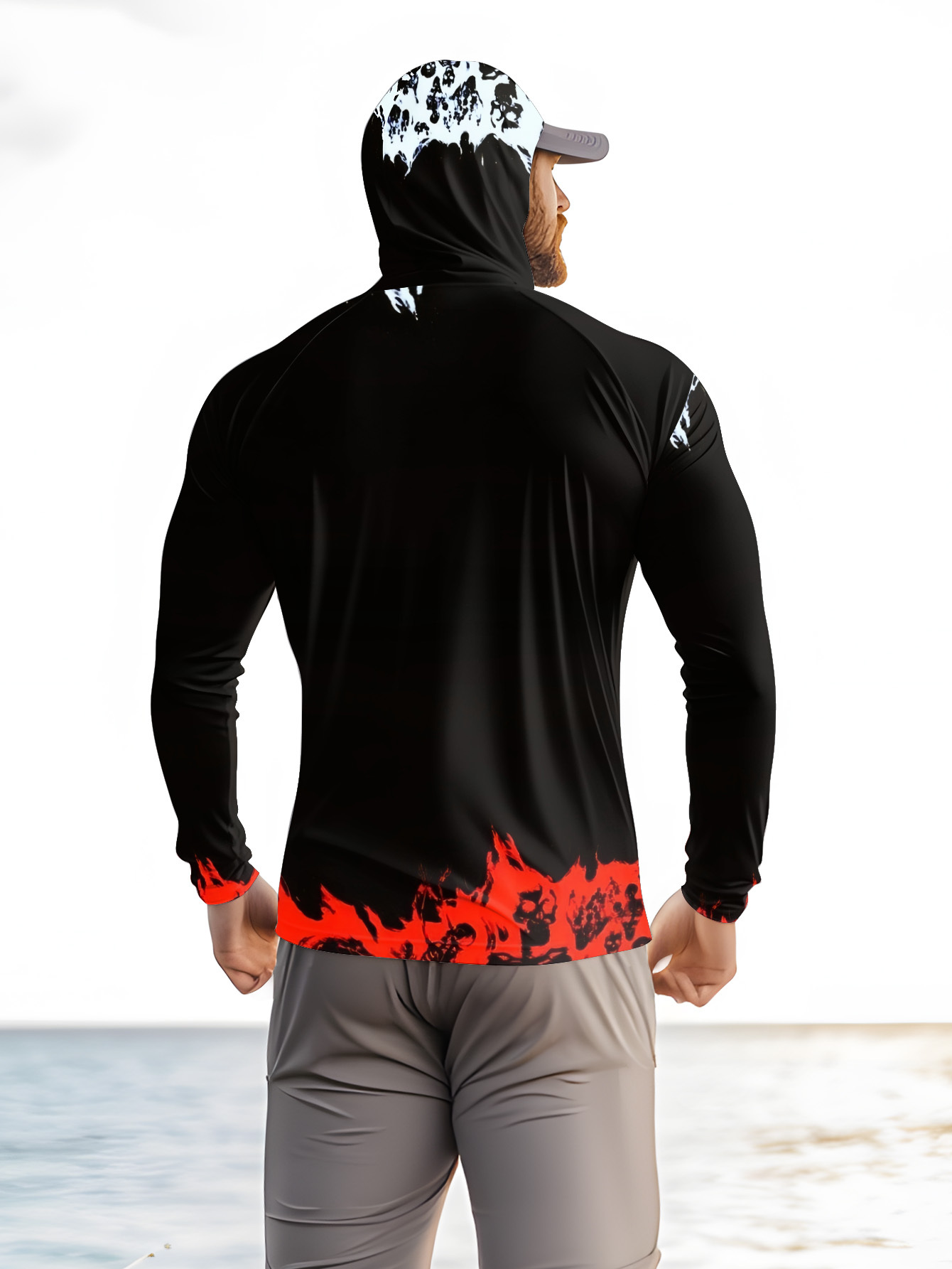 Camisa de pesca masculina com  - Men'S Fashion For Summer 2026 avaliação e preço
