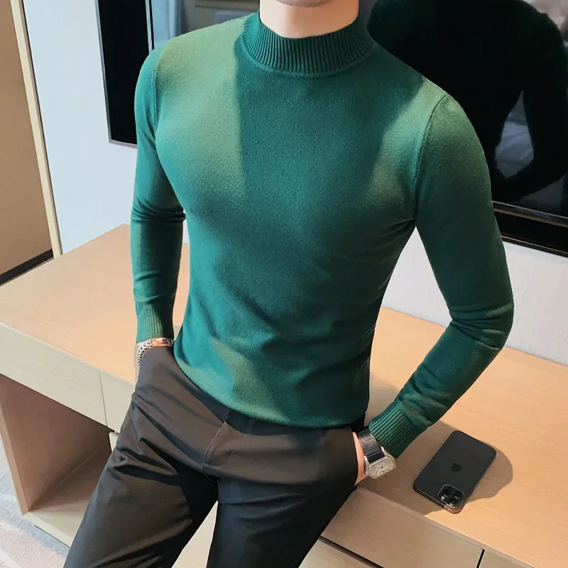 2025 outono inverno moda gola  - Men'S Fashion Youtube avaliação e preço