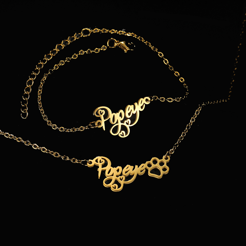 Goxijite personalizar nome col - Men'S Fashion Jewelry Bracelets avaliação e preço