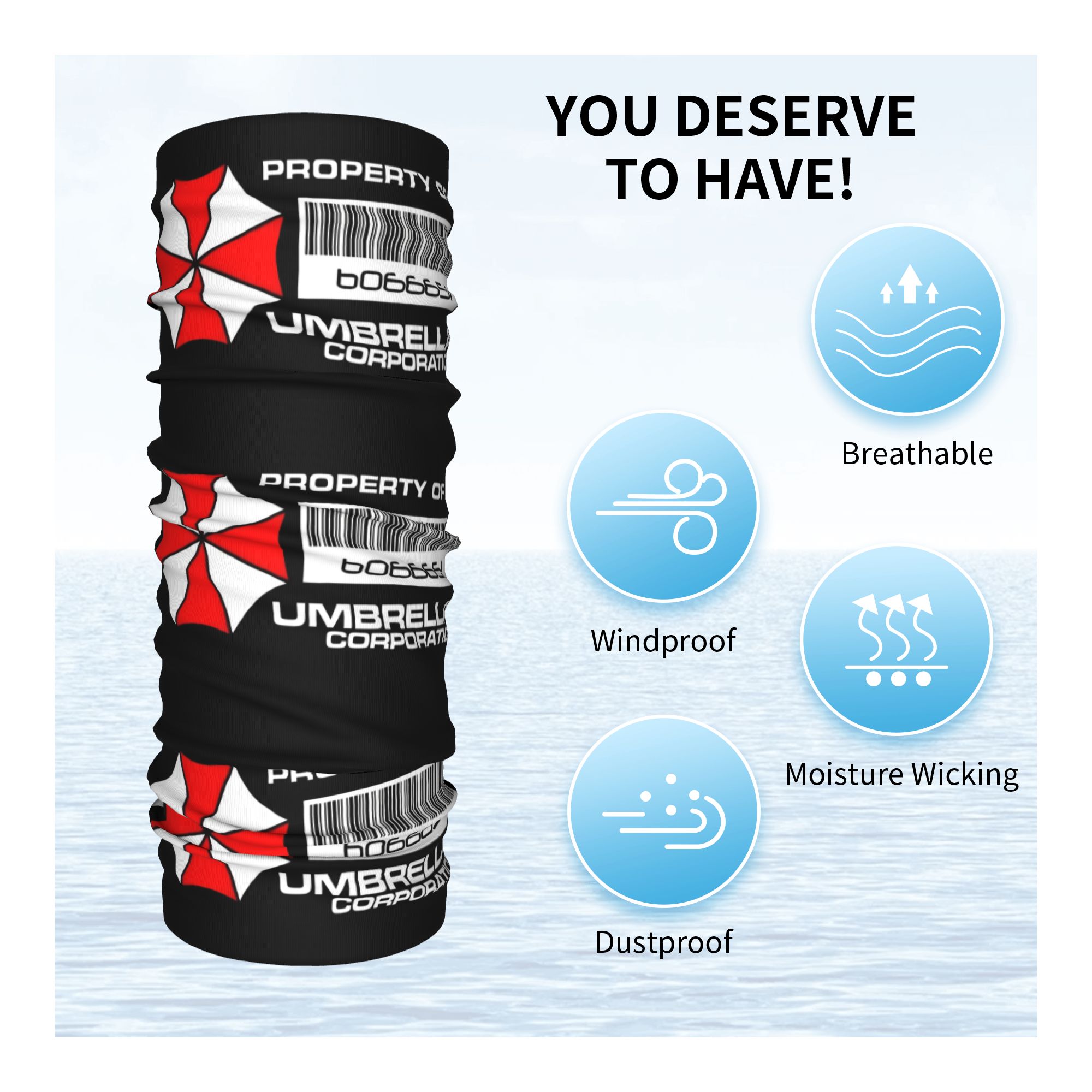 Gaiter de Pescoço Umbrella Res - Men'S Fashion Umbrella avaliação e preço
