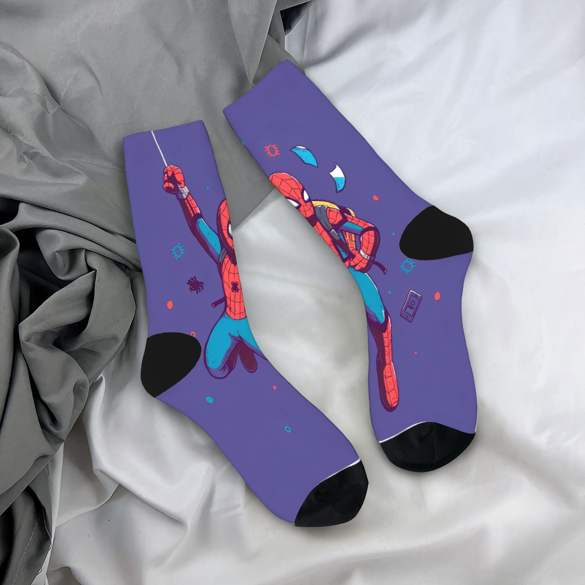 Meias masculinas S-Spiders Her - Men'S Fashion Youtube avaliação e preço