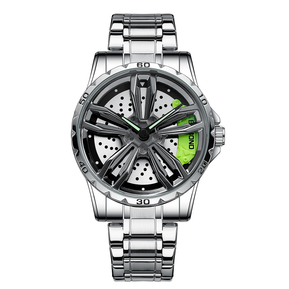 Relógio masculino cubo de roda - Men'S Fashion Hub avaliação e preço