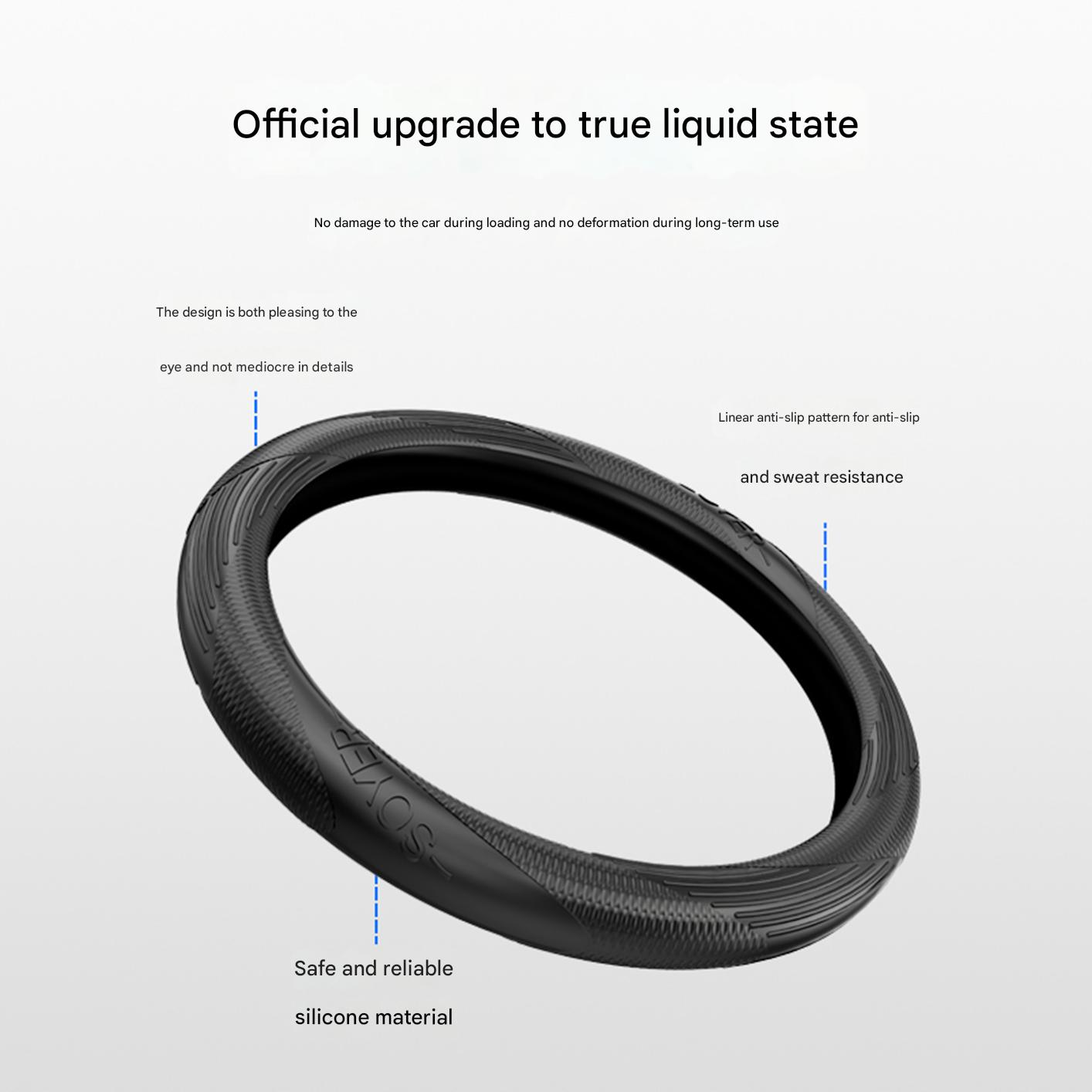 Capa de Volante de Silicone Ma - Men'S Fashion Hub avaliação e preço