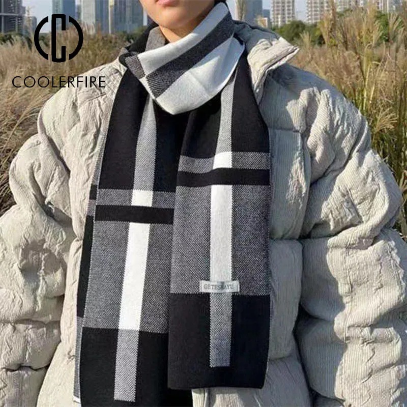 Novo inverno cachecol masculin - Men Scarf Wool avaliação e preço