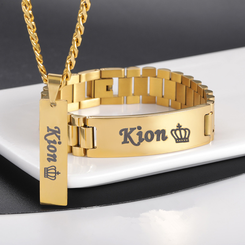 Colar com nome personalizado m - Men'S Fashion Jewelry Bracelets avaliação e preço