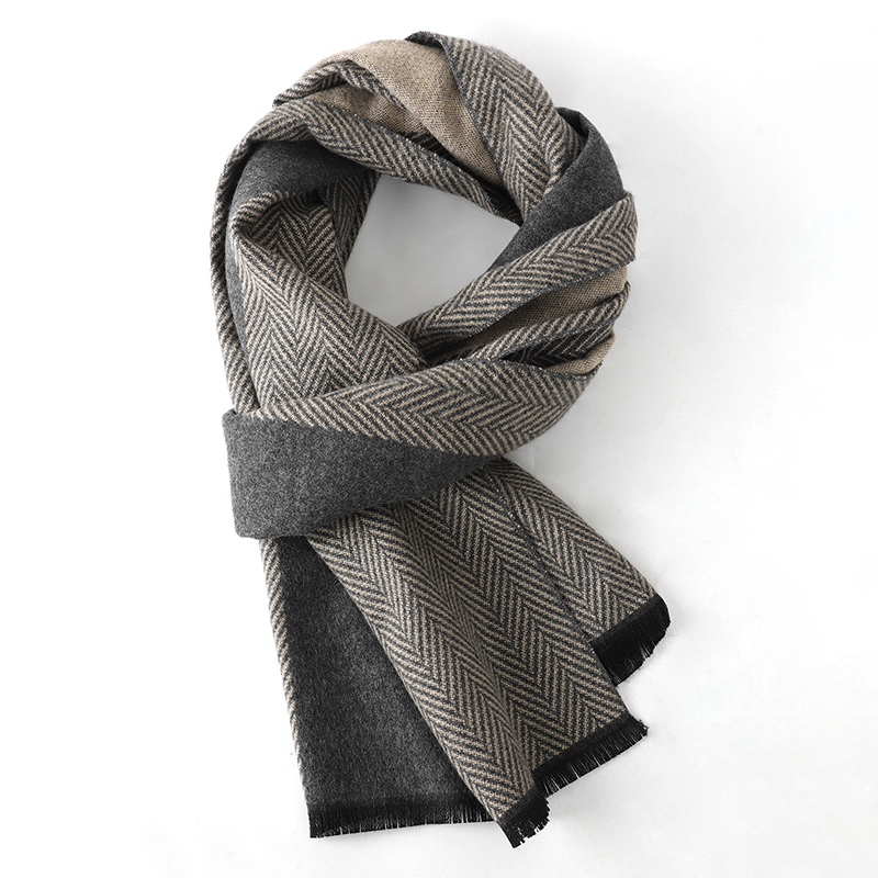 Luxo inverno masculino cacheco - Men Scarf Wool avaliação e preço
