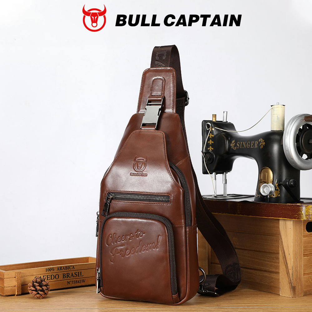 Bolsa de Peito em Couro Genuín - Mens Fashion Blog avaliação e preço