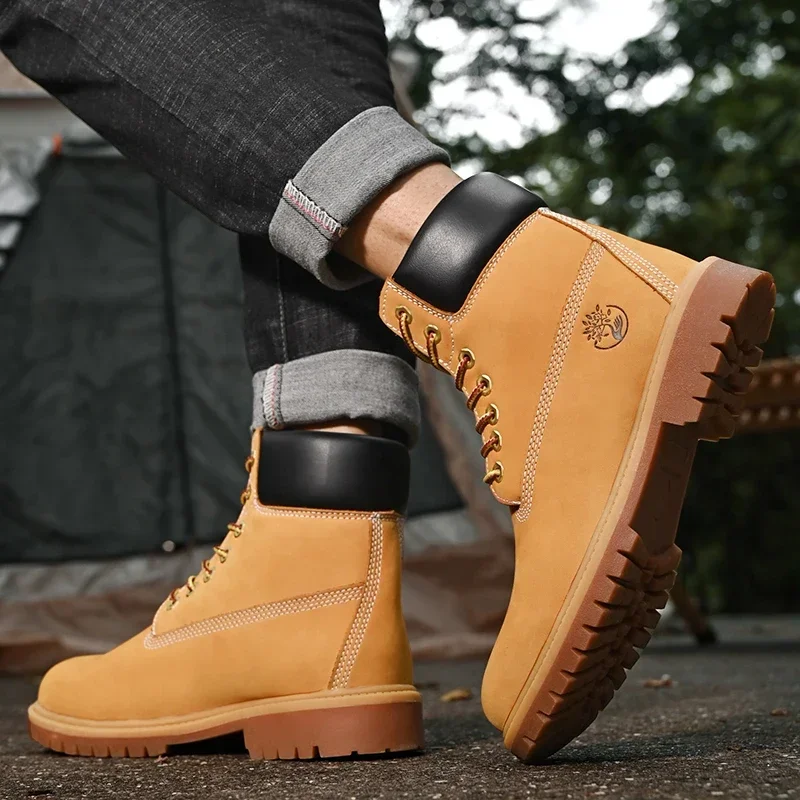 Botas masculinas de cano alto  - Men'S Fashion Footwear avaliação e preço