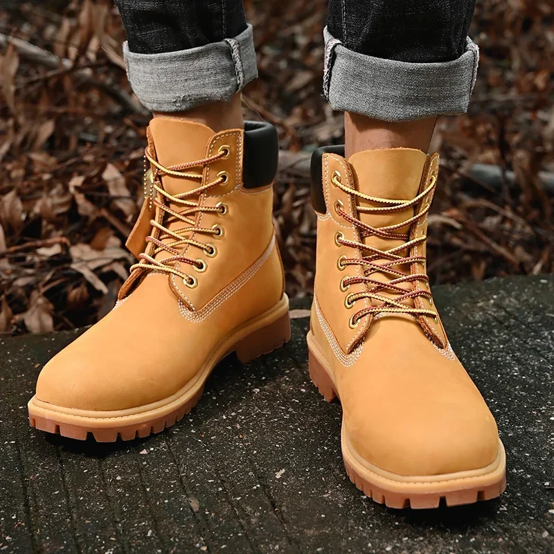 Botas masculinas de cano alto  - Men'S Fashion Footwear avaliação e preço