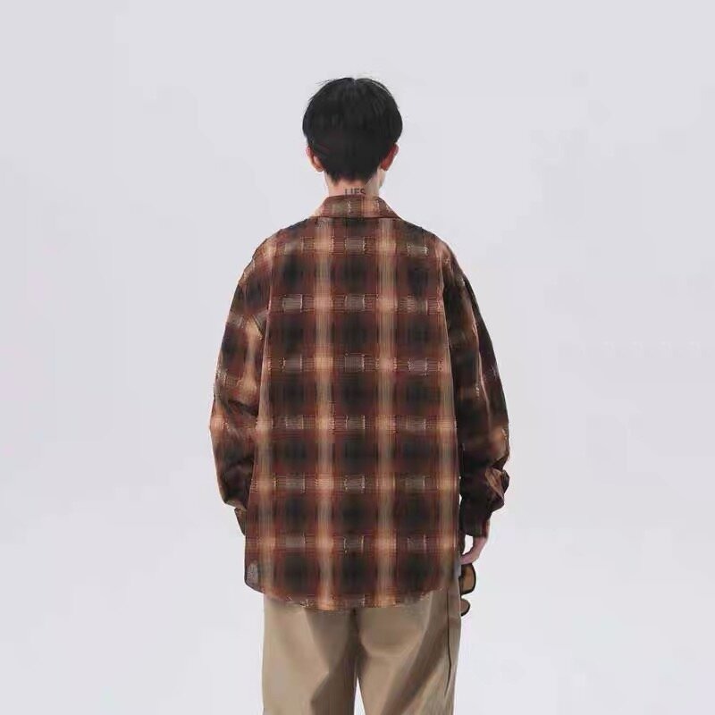 2025 nova camisa xadrez mascul - Men'S Fashion Essentials 2025 avaliação e preço