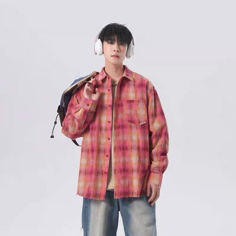 2025 nova camisa xadrez mascul - Men'S Fashion Essentials 2025 avaliação e preço