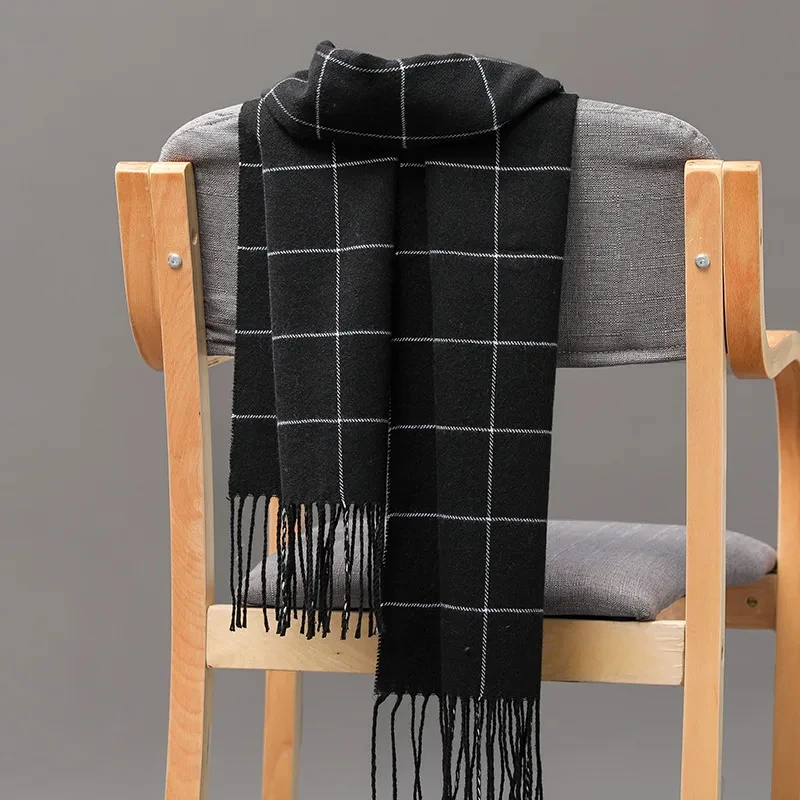 2024 novo inverno cachecol mas - Men Scarf Wool avaliação e preço